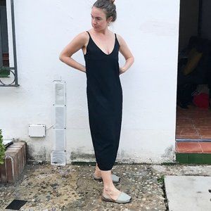 Japanese Go-Weave Slip Dress from Everlane
